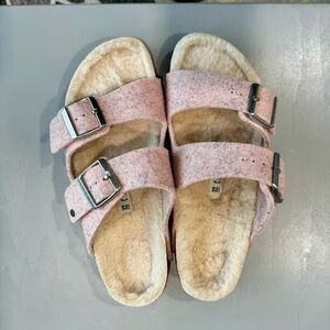 Pink Birkenstock Arizona size 39